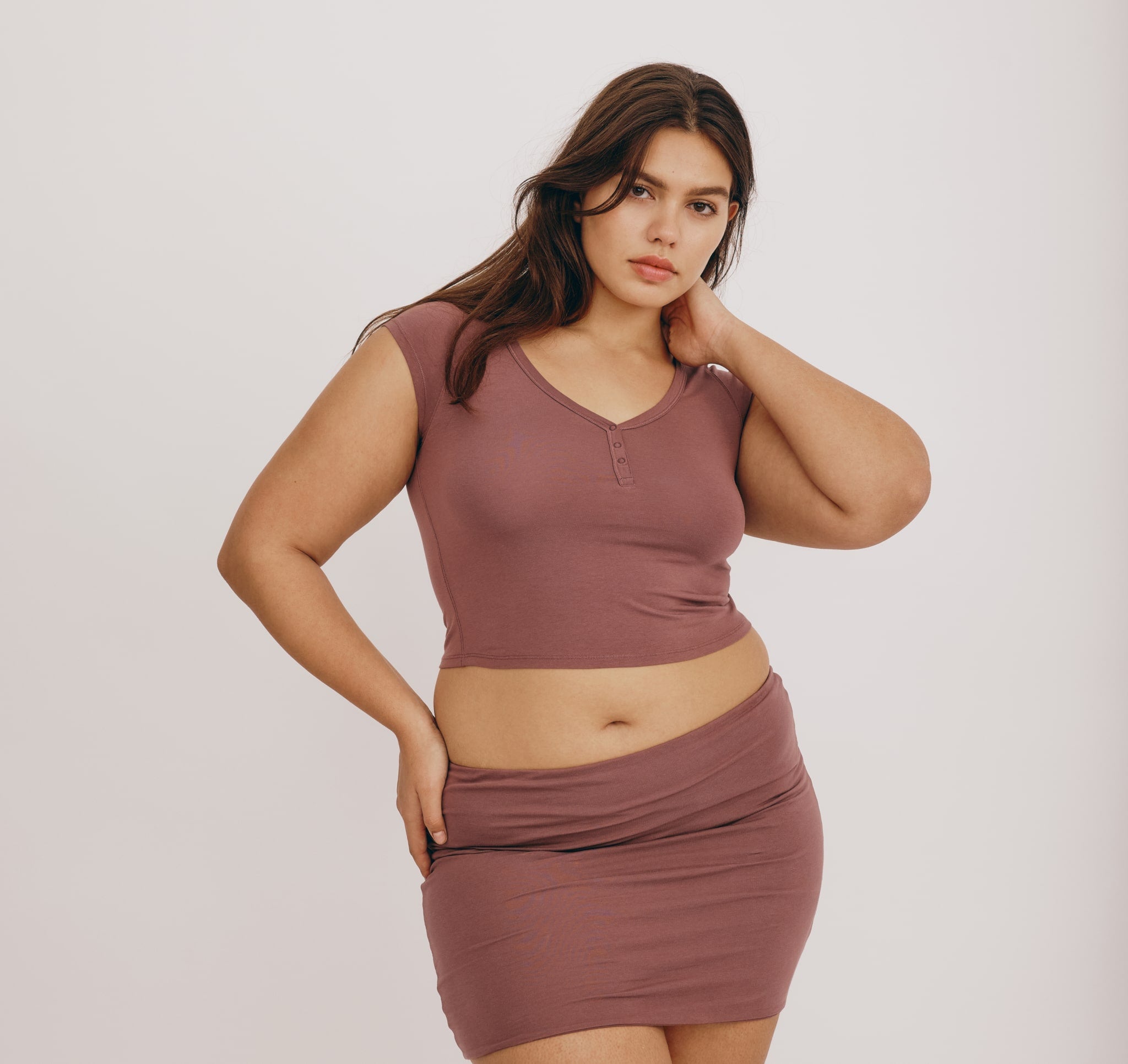 Core Sport Henley V Tee