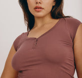 Core Sport Henley V Tee