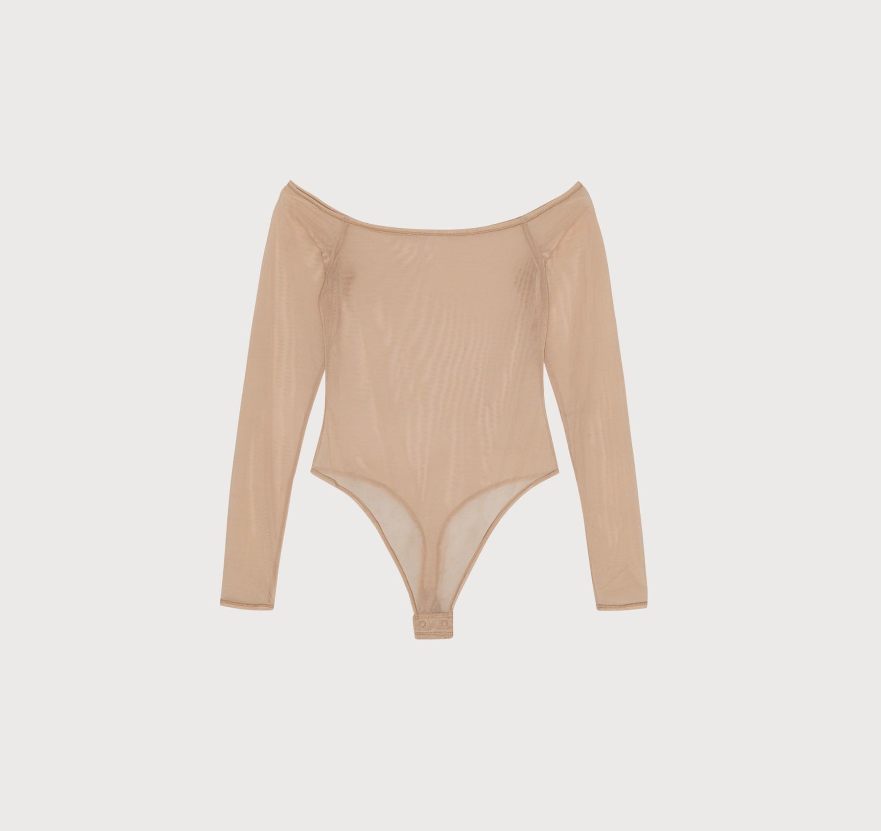 Mesh Off-Shoulder Bodysuit