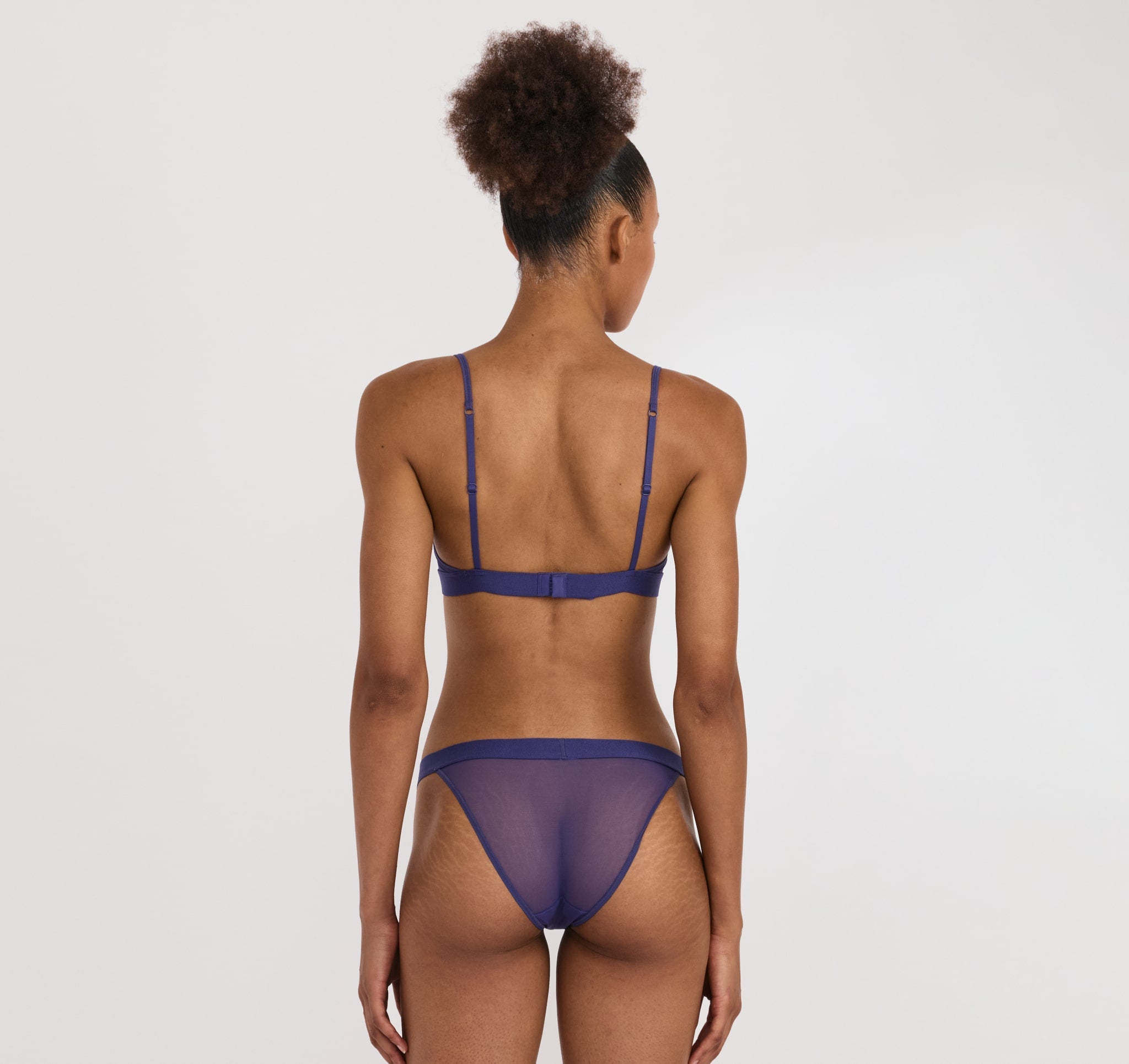 Mesh Triangle Bralette