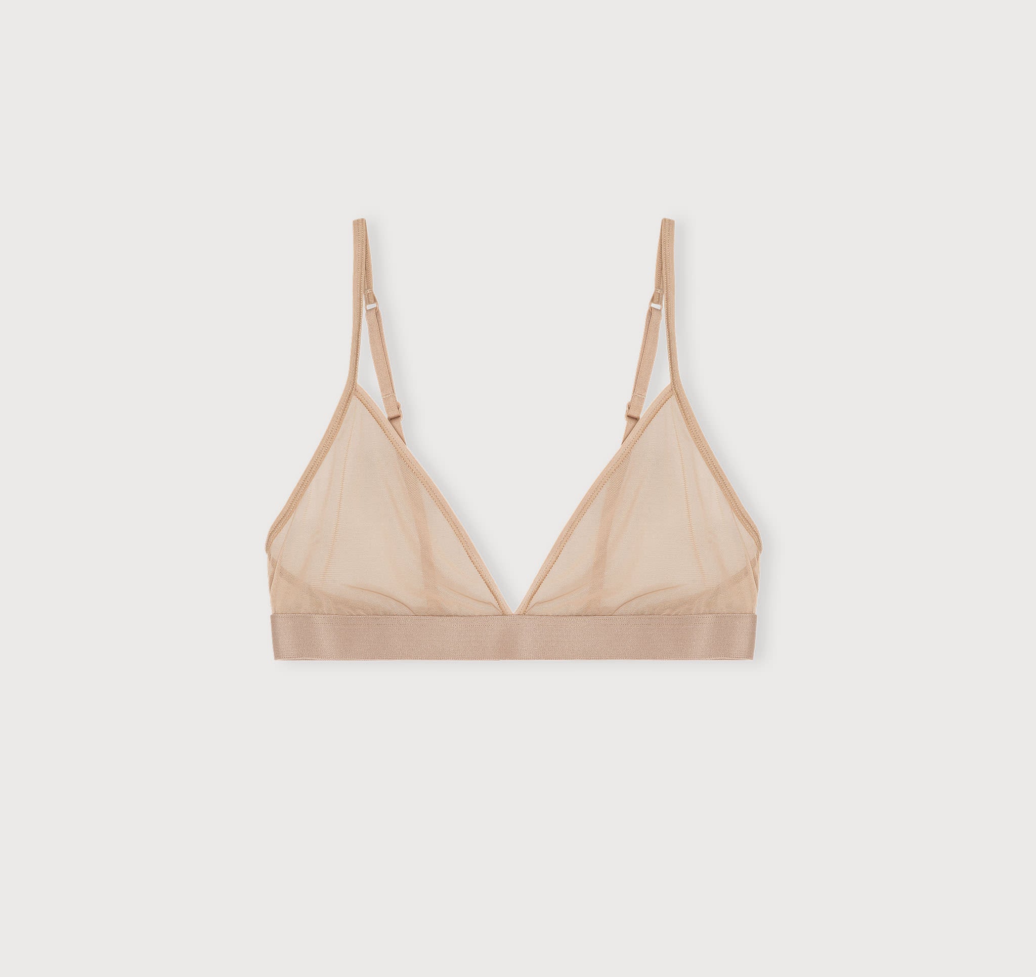 Mesh Triangle Bralette