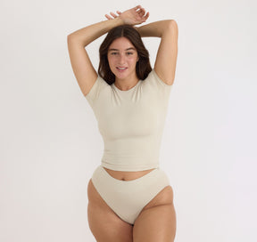 Smooth High-Leg Briefs