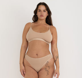 Core Open Back Scoop Bralette