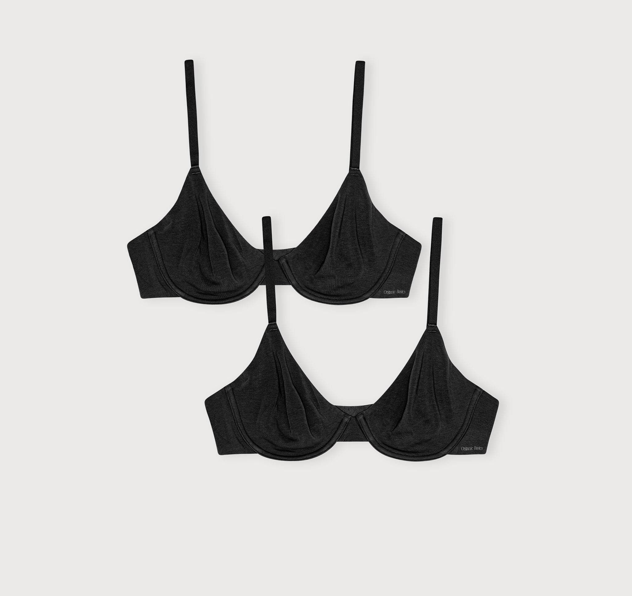 Core Unlined Demi Bra 2-Pack