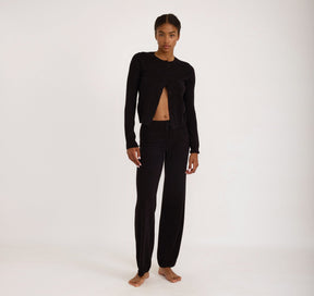 Soft Knit Straight Leg Pants