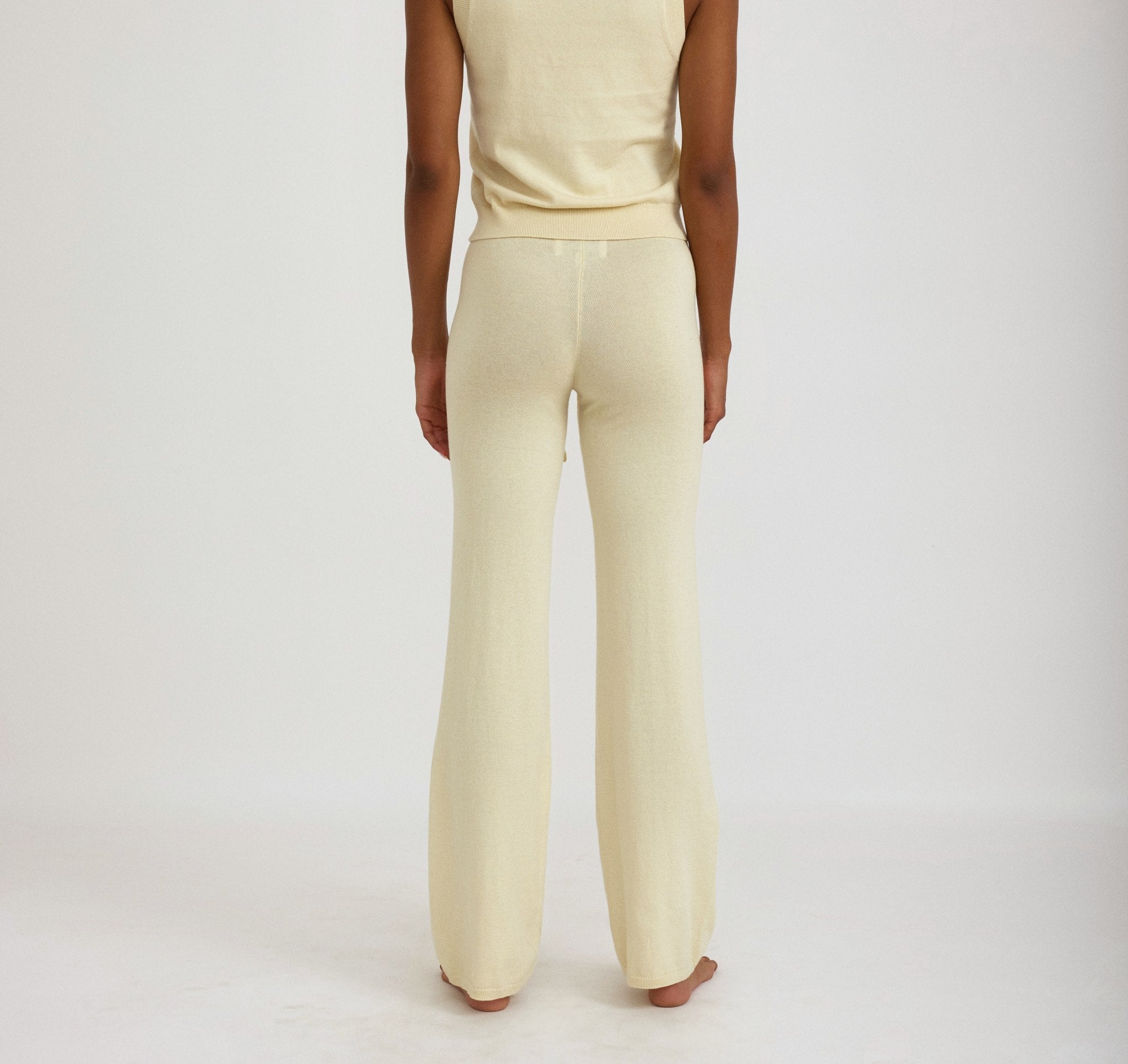 Soft Knit Straight Leg Pants