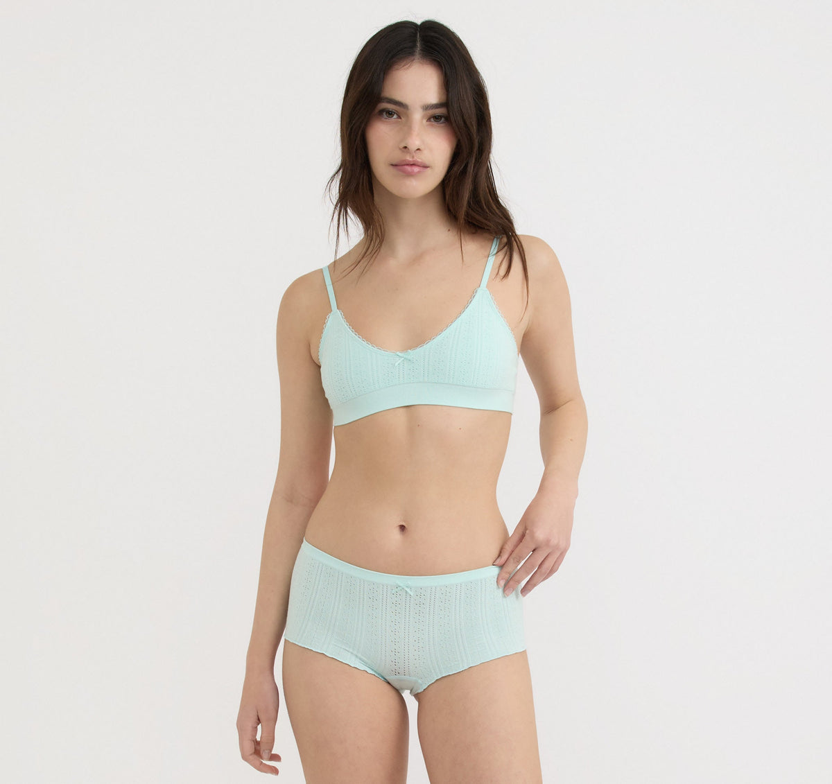 Pointelle Shorty