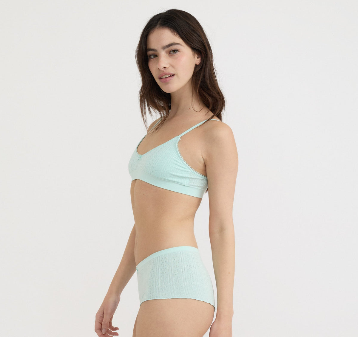Pointelle Shorty