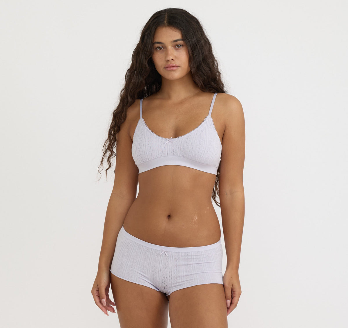 Pointelle Shorty