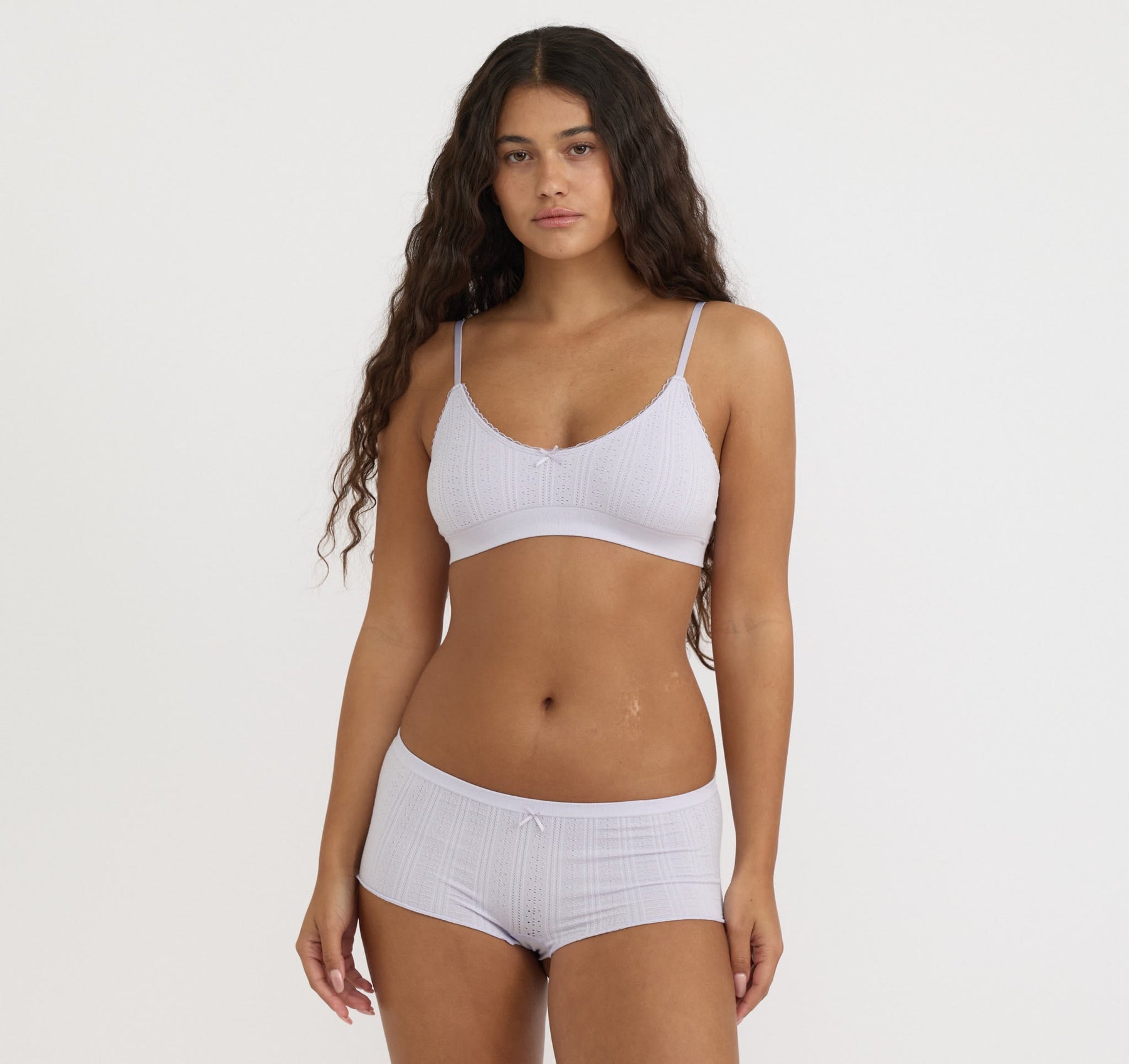Pointelle Shorty
