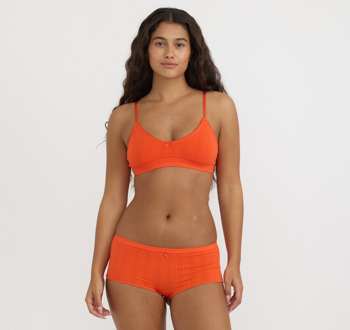 Pointelle Shorty
