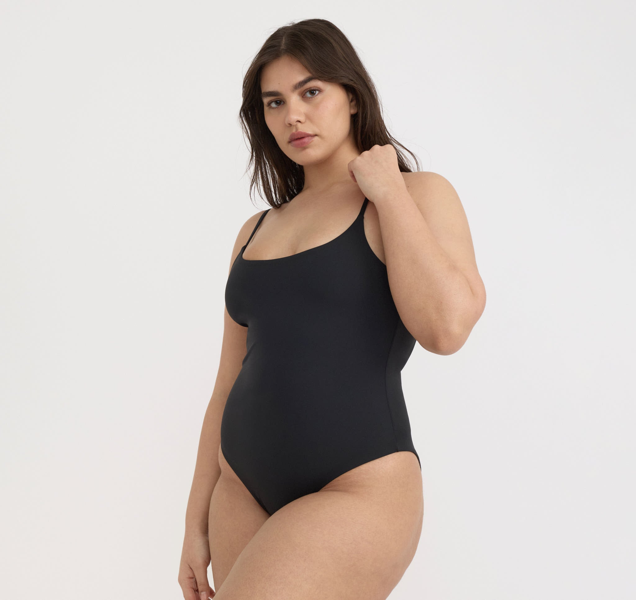 Swim Open Back One-Piece