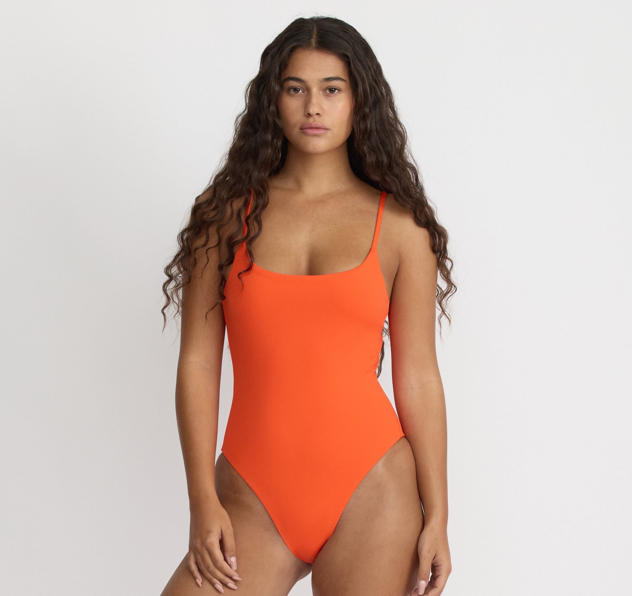 Swim Open Back One-Piece