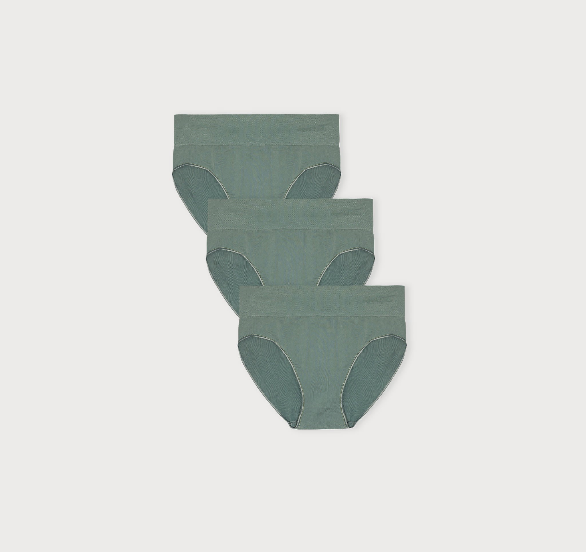 Smooth High-Leg Briefs 3-Pack