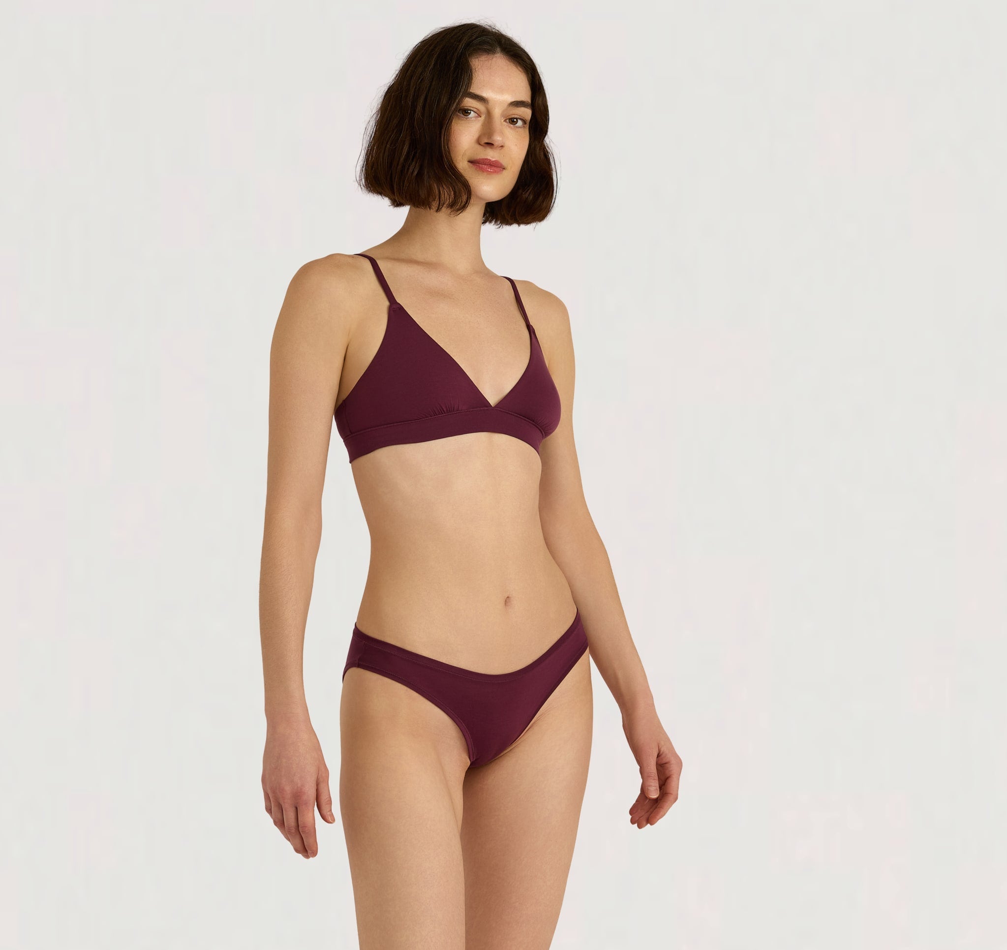 Soft Touch Veil Triangle Bralette