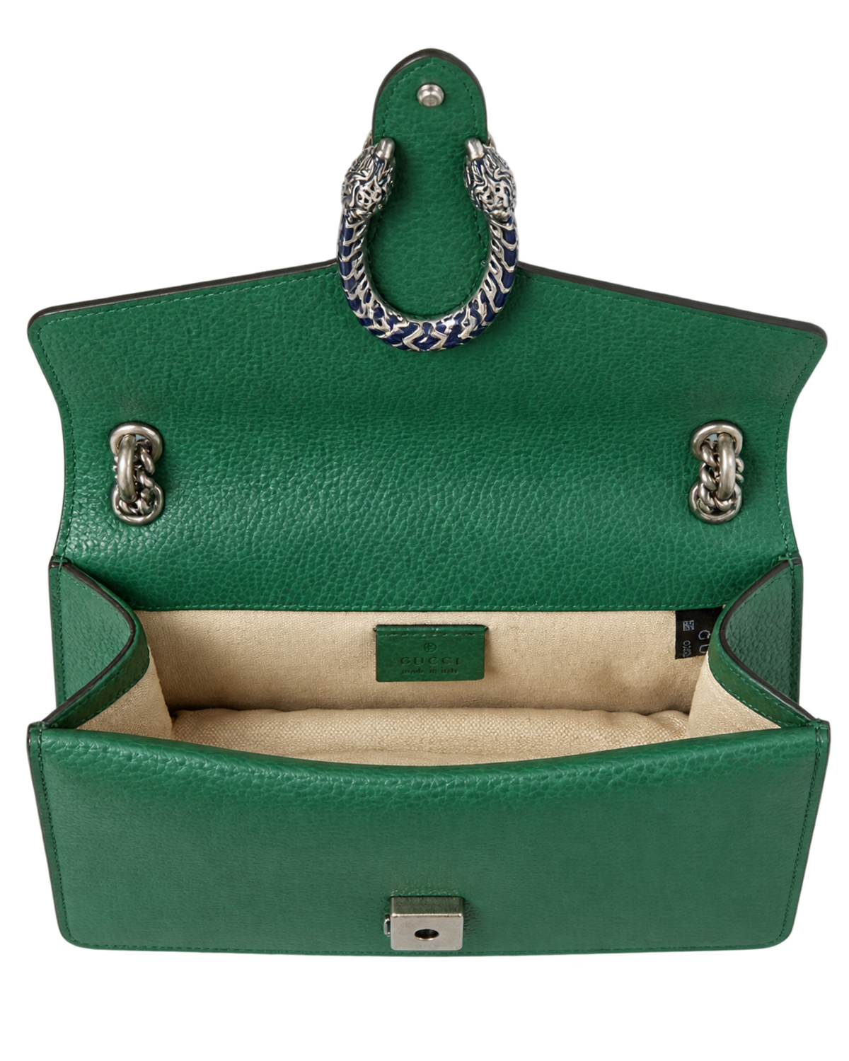 Dionysus Medium Green Shoulder Bag