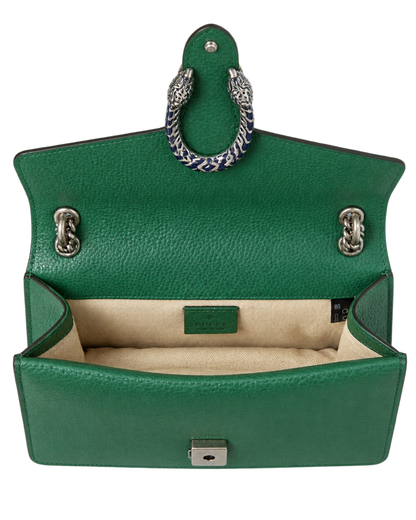Dionysus Medium Green Shoulder Bag
