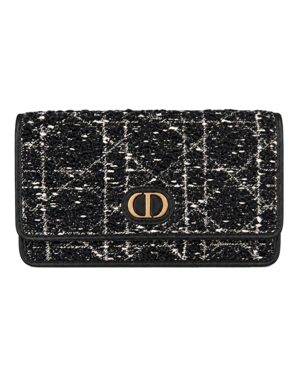 Dior Caro Pouch with Chain