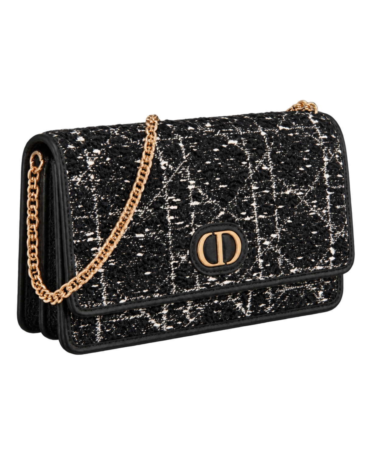 Dior Caro Pouch with Chain
