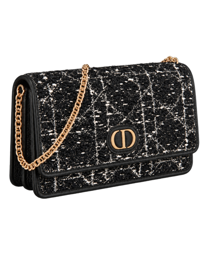 Dior Caro Pouch with Chain