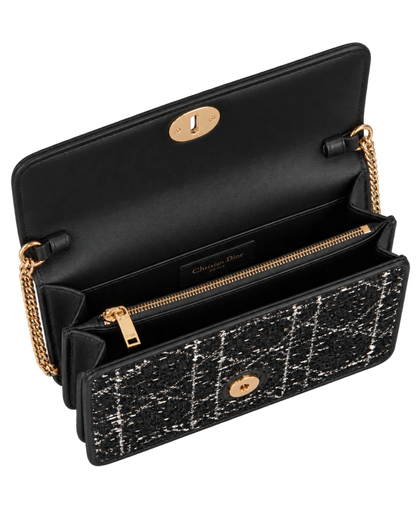 Dior Caro Pouch with Chain