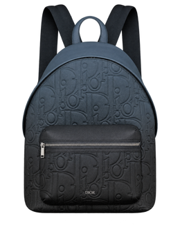 Dior Men's Blue Rider 2.0 Zipped Backpack