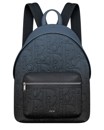 Dior Men's Blue Rider 2.0 Zipped Backpack