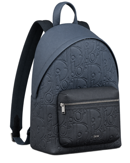 Dior Men's Blue Rider 2.0 Zipped Backpack
