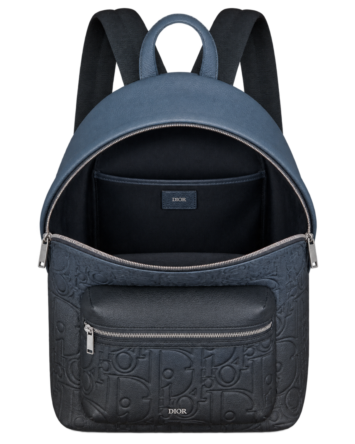 Dior Men's Blue Rider 2.0 Zipped Backpack