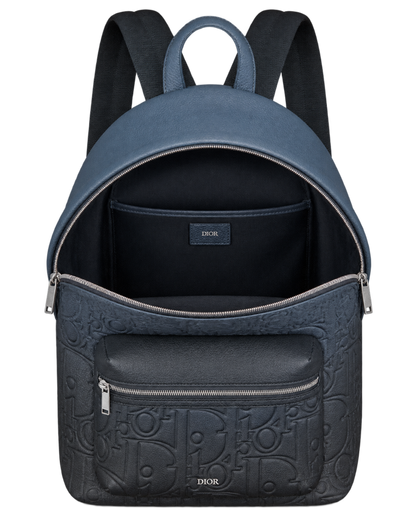 Dior Men's Blue Rider 2.0 Zipped Backpack