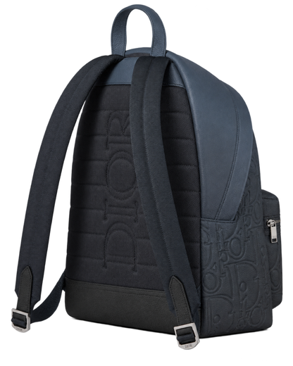 Dior Men's Blue Rider 2.0 Zipped Backpack