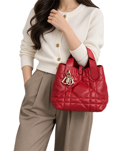 Dior Toujours Vertical Tote Bag