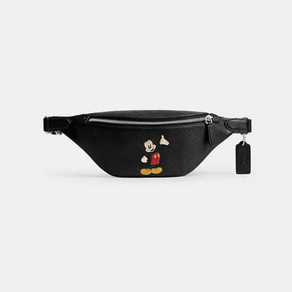 Disney X Coach Charter Belt Bag 7 With Mickey Mouse