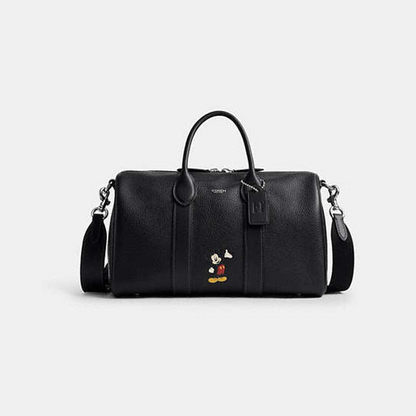 Disney X Coach Compass Bag 35 With Mickey Mouse