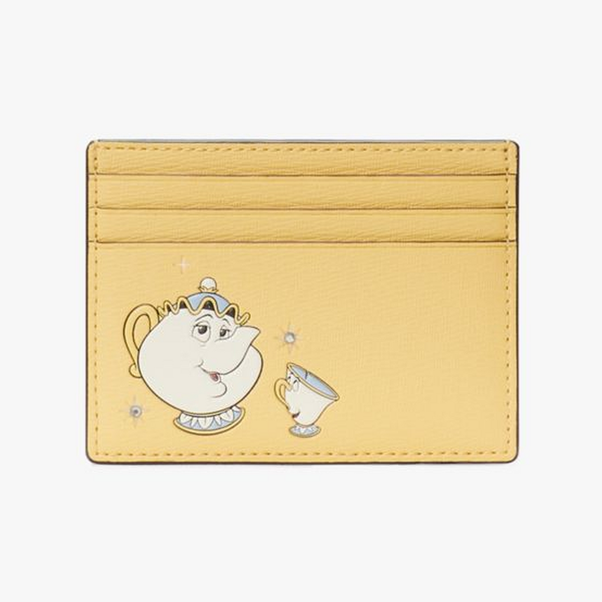 Disney X Kate Spade New York Beauty And The Beast Small Slim Card Holder