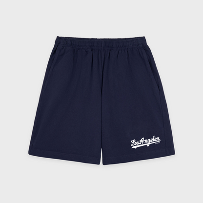 Dodgers Gym Short - Navy/White