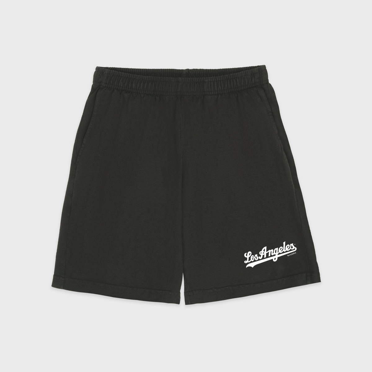 Dodgers Gym Short - Faded Black/White