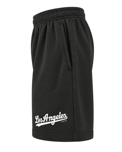 Dodgers Gym Short - Faded Black/White
