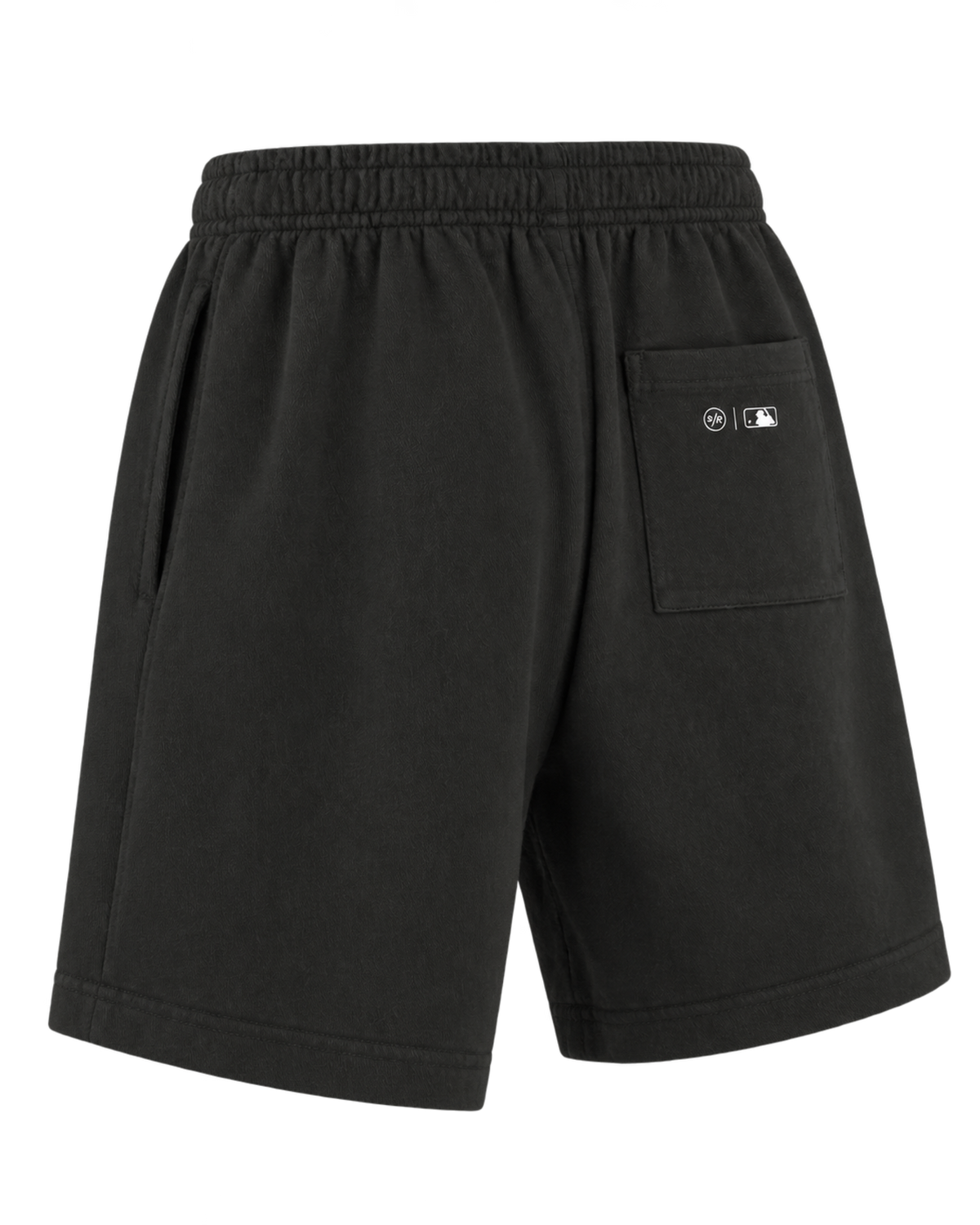 Dodgers Gym Short - Faded Black/White