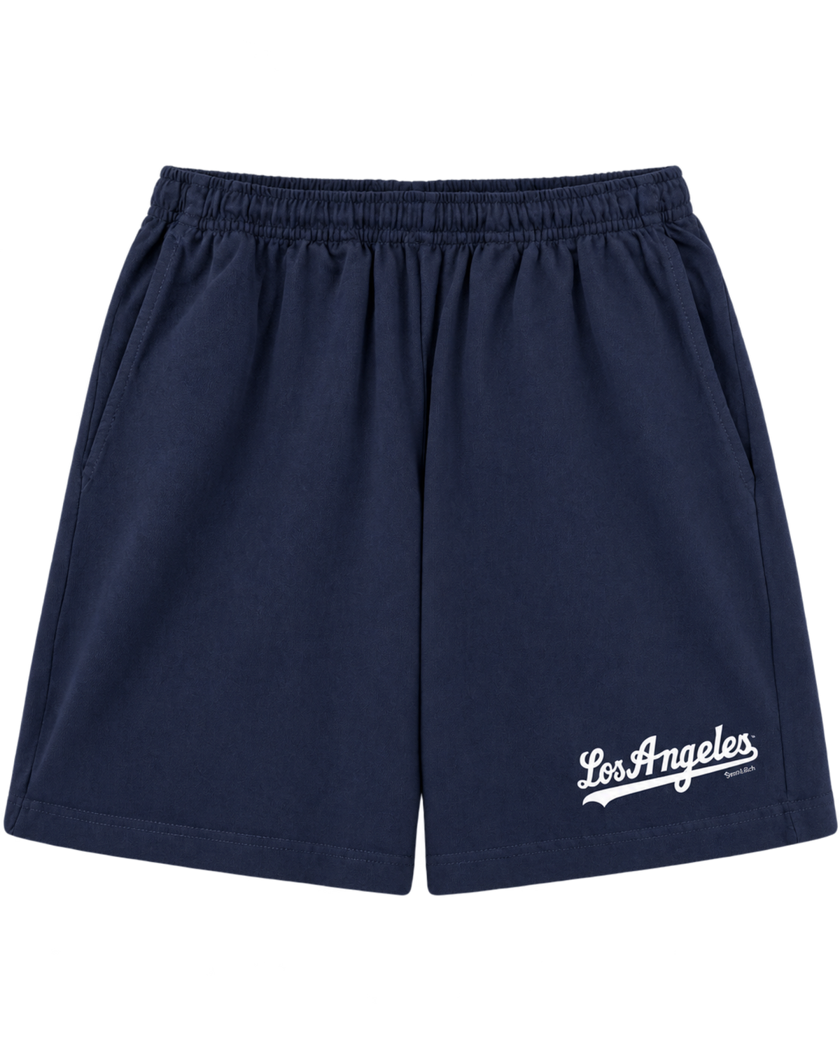Dodgers Gym Short - Navy/White