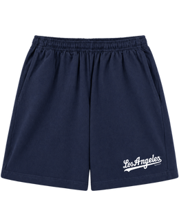 Dodgers Gym Short - Navy/White