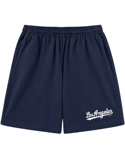 Dodgers Gym Short - Navy/White