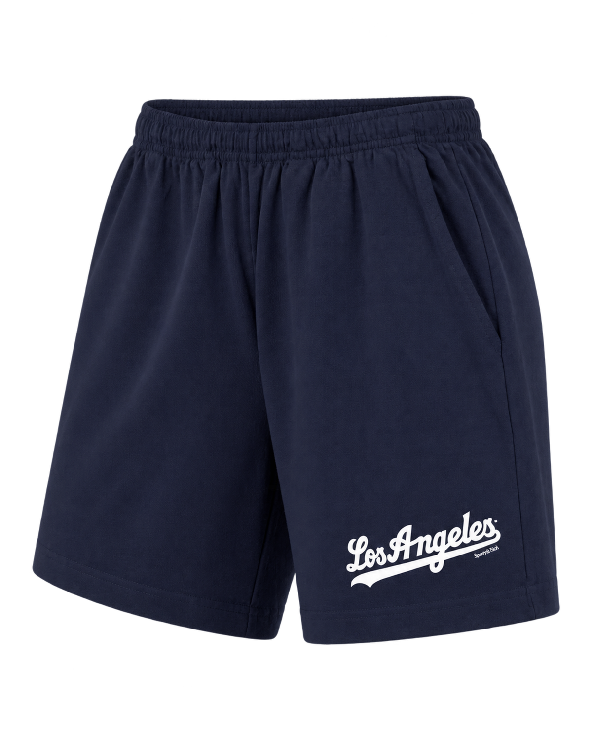 Dodgers Gym Short - Navy/White