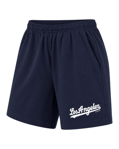Dodgers Gym Short - Navy/White