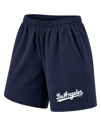 Dodgers Gym Short - Navy/White