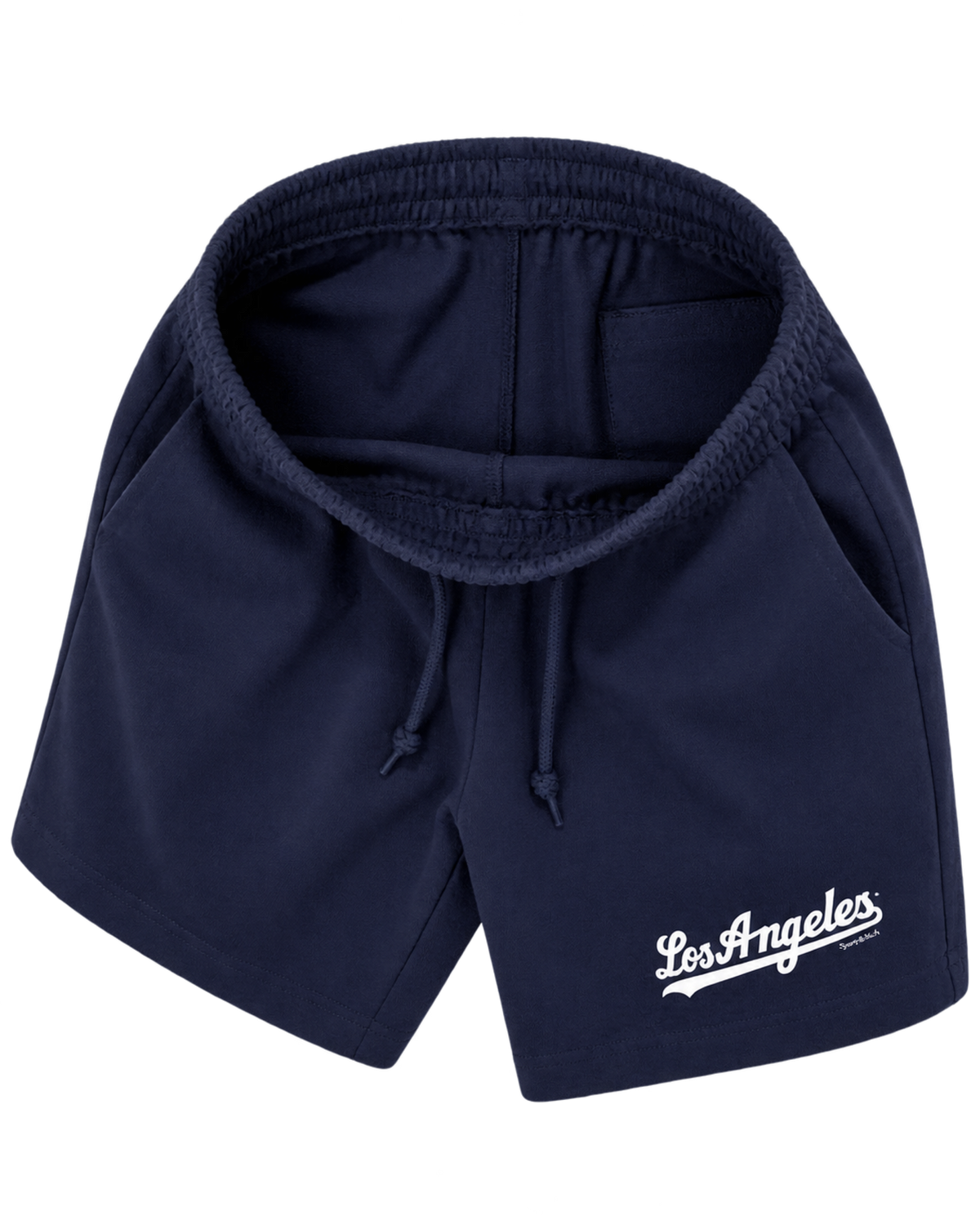 Dodgers Gym Short - Navy/White