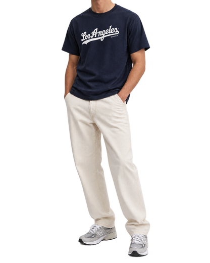 Dodgers T-Shirt - Navy/White