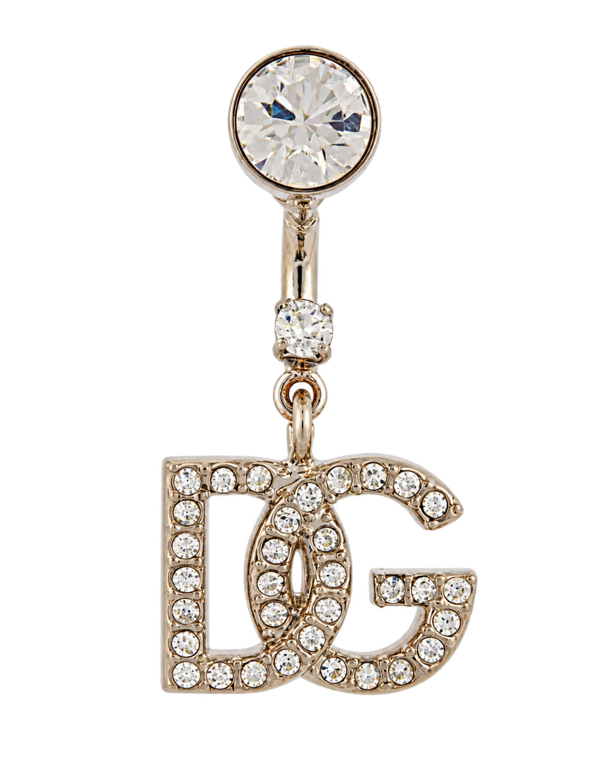 Dolce&Gabbana DG embellished earrings