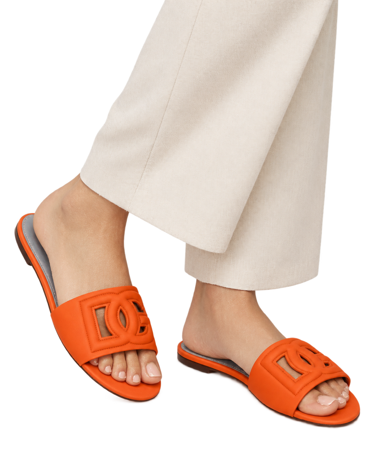 Dolce & Gabbana Leather slides