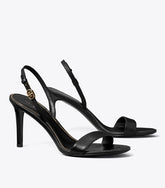 DOUBLE T BUCKLE HEELED SANDAL